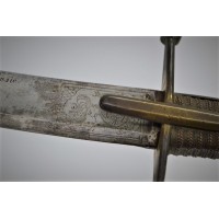 Armes Blanches SABRE DU CHEF DE BRIGADE DUPLESSIS 7e HUSSARD BATAILLE de BYR EL BAR EGYPTE 2 Avril 1799 - France Directoire Cons