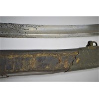 Armes Blanches SABRE DU CHEF DE BRIGADE DUPLESSIS 7e HUSSARD BATAILLE de BYR EL BAR EGYPTE 2 Avril 1799 - France Directoire Cons