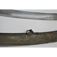 Armes Blanches SABRE DU CHEF DE BRIGADE DUPLESSIS 7e HUSSARD BATAILLE de BYR EL BAR EGYPTE 2 Avril 1799 - France Directoire Cons