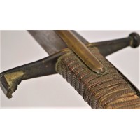 Armes Blanches SABRE DU CHEF DE BRIGADE DUPLESSIS 7e HUSSARD BATAILLE de BYR EL BAR EGYPTE 2 Avril 1799 - France Directoire Cons