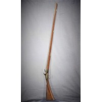 Armes Longues LONG FUSIL à SILEX OFFICIER DE LA MILICE modèle 1754-59 GRILLET A CHALON - FRANCE GUERRE de 7ANS 1756 -1763 {PRODU