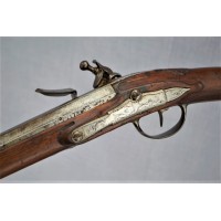 Armes Longues LONG FUSIL à SILEX OFFICIER DE LA MILICE modèle 1754-59 GRILLET A CHALON - FRANCE GUERRE de 7ANS 1756 -1763 {PRODU