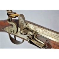 Armes Longues LONG FUSIL à SILEX OFFICIER DE LA MILICE modèle 1754-59 GRILLET A CHALON - FRANCE GUERRE de 7ANS 1756 -1763 {PRODU