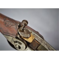 Armes Longues LONG FUSIL à SILEX OFFICIER DE LA MILICE modèle 1754-59 GRILLET A CHALON - FRANCE GUERRE de 7ANS 1756 -1763 {PRODU