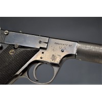 Armes Neutralisées  PISTOLET HI-STANDARD HDM  Résistance Parachutage OSS 1944 CALIBRE 22LR  250 Exemplaires - USA 2nd guerre mon