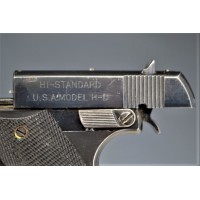 Armes Neutralisées  PISTOLET HI-STANDARD HDM  Résistance Parachutage OSS 1944 CALIBRE 22LR  250 Exemplaires - USA 2nd guerre mon