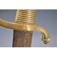 Marine Militaire Très Rare SABRE BRIQUET INFANTERIE DE MARINE MILITAIRE MODÈLE de l'An IX / 1801-1802   France Premier Empire  -