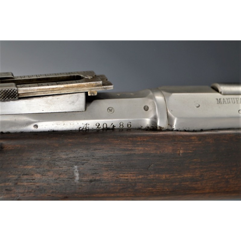 Armes et Objets de Marine FUSIL DE MARINE KROPATCHEK Modèle 1878 Manufacture STEYR Autriche Calibre 11mm Gras - France IIIè Répu