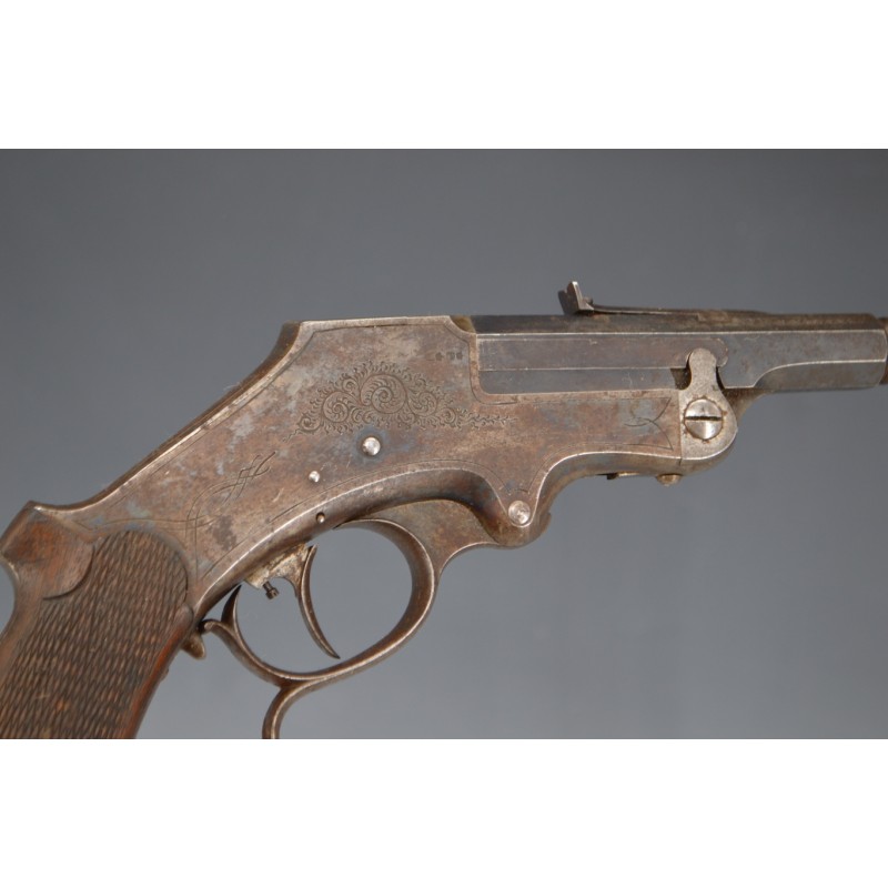 PISTOLET DE TIR à STECHER de Langenhan Modèle 1893 calibre 22 LR PISTOLET DE TIR à STECHER de Langenhan Modèle 1893 calibre 22 LR
