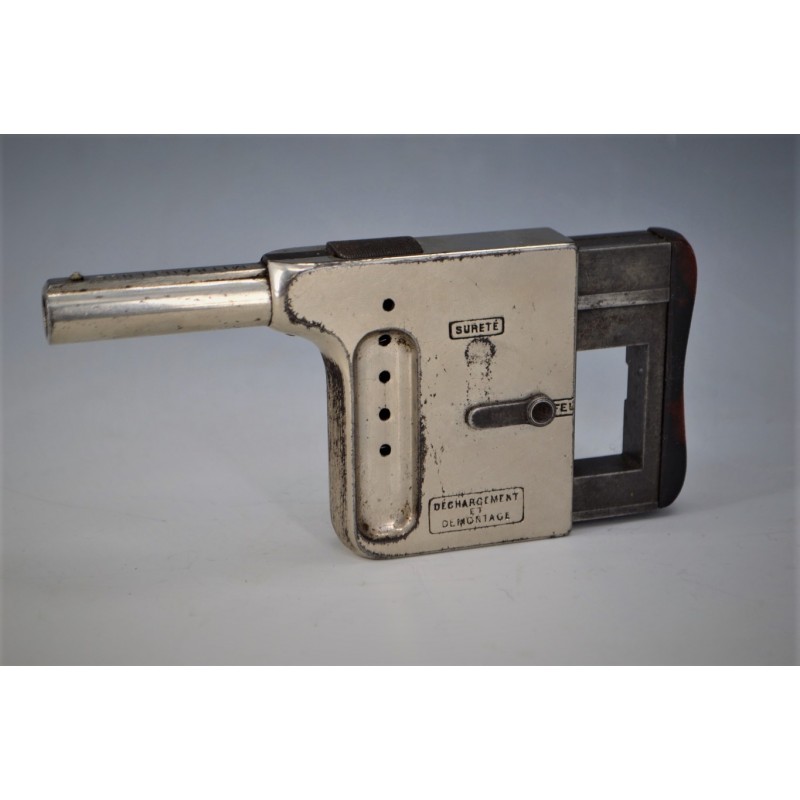 Handguns PISTOLET GAULOIS 1er modèle MITRAILLEUSE DE POCHE Calibre 8mm gaulois - France XIXè {PRODUCT_REFERENCE} - 1