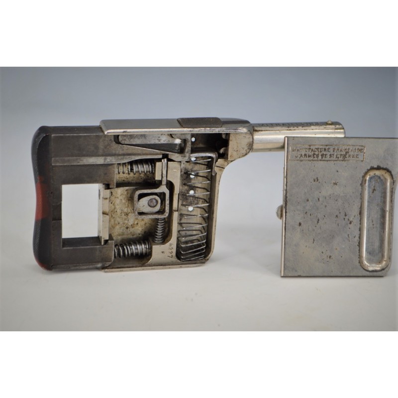 Handguns PISTOLET GAULOIS 1er modèle MITRAILLEUSE DE POCHE Calibre 8mm gaulois - France XIXè {PRODUCT_REFERENCE} - 3