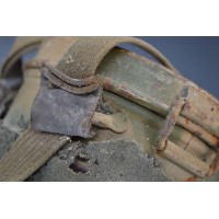 Archives  BOITIER DE MASQUE ANTI GAZ CAMOUFLAGE TROIS TONS - ALLEMAGNE WW2 {PRODUCT_REFERENCE} - 10