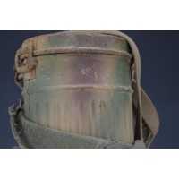 Archives  BOITIER DE MASQUE ANTI GAZ CAMOUFLAGE TROIS TONS - ALLEMAGNE WW2 {PRODUCT_REFERENCE} - 11