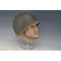 Militaria CASQUE modèle M1 A1 WW2 LINER CROIX LORRAINE - USA 2e Guerre Mondiale {PRODUCT_REFERENCE} - 1