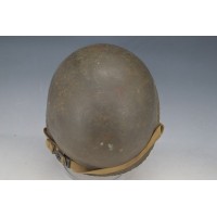 Militaria CASQUE modèle M1 A1 WW2 LINER CROIX LORRAINE - USA 2e Guerre Mondiale {PRODUCT_REFERENCE} - 5