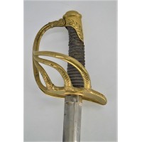 Armes Blanches SABRE DE CAVALERIE CUIRASSIERS DRAGONS  MODELE 1854  M 1882 OFFICIER LAME PREVAL TRIANGULAIRE - FRANCE XIXè {PROD