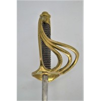 Armes Blanches SABRE DE DRAGON 1854 OFFICIER LAME PREVAL TRIANGULAIRE {PRODUCT_REFERENCE} - 4