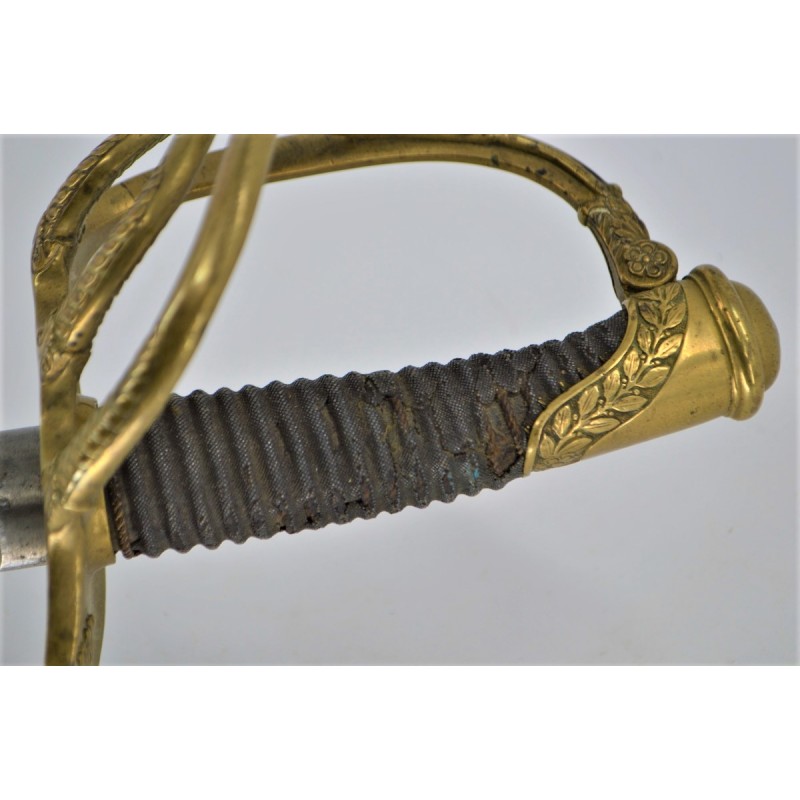 Armes Blanches SABRE DE DRAGON 1854 OFFICIER LAME PREVAL TRIANGULAIRE {PRODUCT_REFERENCE} - 20