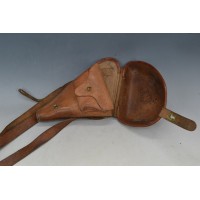 Militaria ETUI REVOLVER 1892 1937 MARCADIER DCA  N°30853 AVEC DRAGONNE - France seconde Guerre Mondiale {PRODUCT_REFERENCE} - 10