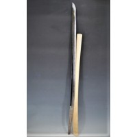 Art du Japon SHINTO KATANA YOSHISHIGE province BINGO époque fin EDO (1603- 1868) SHIRASAYA 74 cm - JAPON XIXè {PRODUCT_REFERENCE