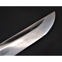 Art du Japon SHINTO KATANA YOSHISHIGE province BINGO époque fin EDO (1603- 1868) SHIRASAYA 74 cm - JAPON XIXè {PRODUCT_REFERENCE