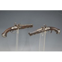 Armes de Poing PAIRE PISTOLETS DOUBLE CANONS A SILEX Calibre 11.5mm - France 18è Ancienne Monarchie {PRODUCT_REFERENCE} - 13