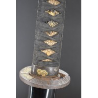 Catalogue Magasin KOTO WAKIZASHI BIZEN OSAFUNE YOSHIMITSU daté 1457 avec Certificat - Japon XVè Muromachi {PRODUCT_REFERENCE} - 