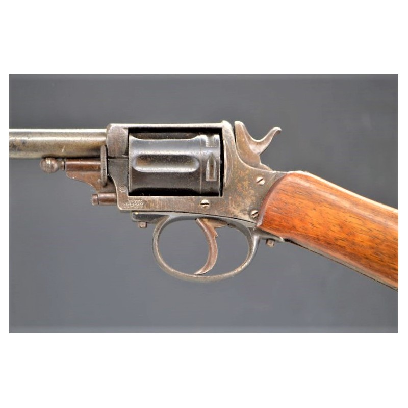 Armes Longues RARE PETITE CARABINE REVOLVER BULL DOG 22LR {PRODUCT_REFERENCE} - 3
