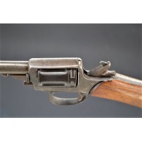 Armes de Poing RARE voir UNIQUE CARABINE REVOLVER BULL DOG 22LR par Wertz Pierre à Liège Calibre 22 LR - Belgique XIXè {PRODUCT_