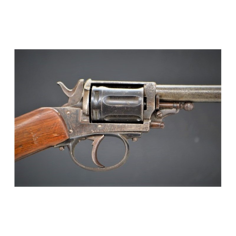 Armes Longues RARE PETITE CARABINE REVOLVER BULL DOG 22LR {PRODUCT_REFERENCE} - 1