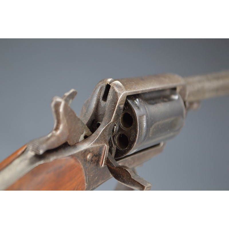 Armes Longues RARE PETITE CARABINE REVOLVER BULL DOG 22LR {PRODUCT_REFERENCE} - 6