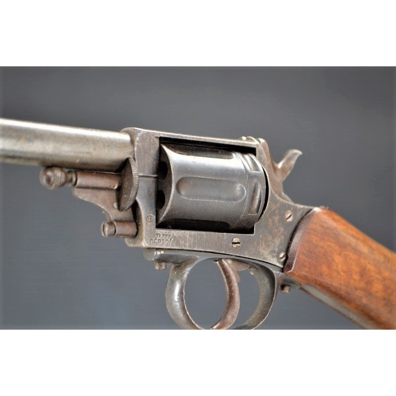 Armes Longues RARE PETITE CARABINE REVOLVER BULL DOG 22LR {PRODUCT_REFERENCE} - 16