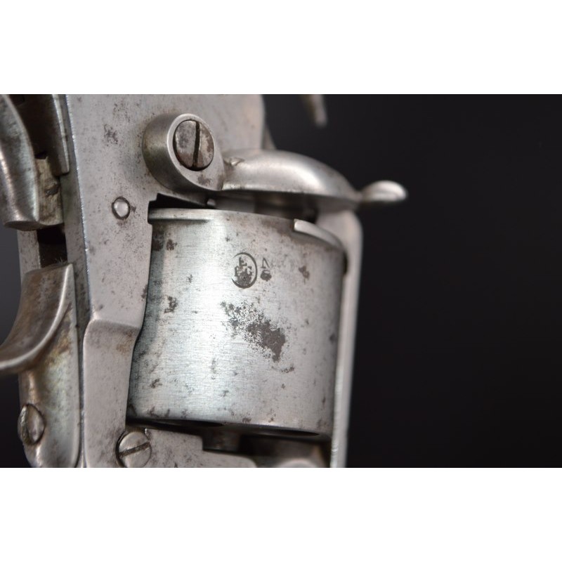 Handguns REVOLVER Dresse Laloux & Cie LORON calibre 380 vers 1880 - Belgique XIXè {PRODUCT_REFERENCE} - 11