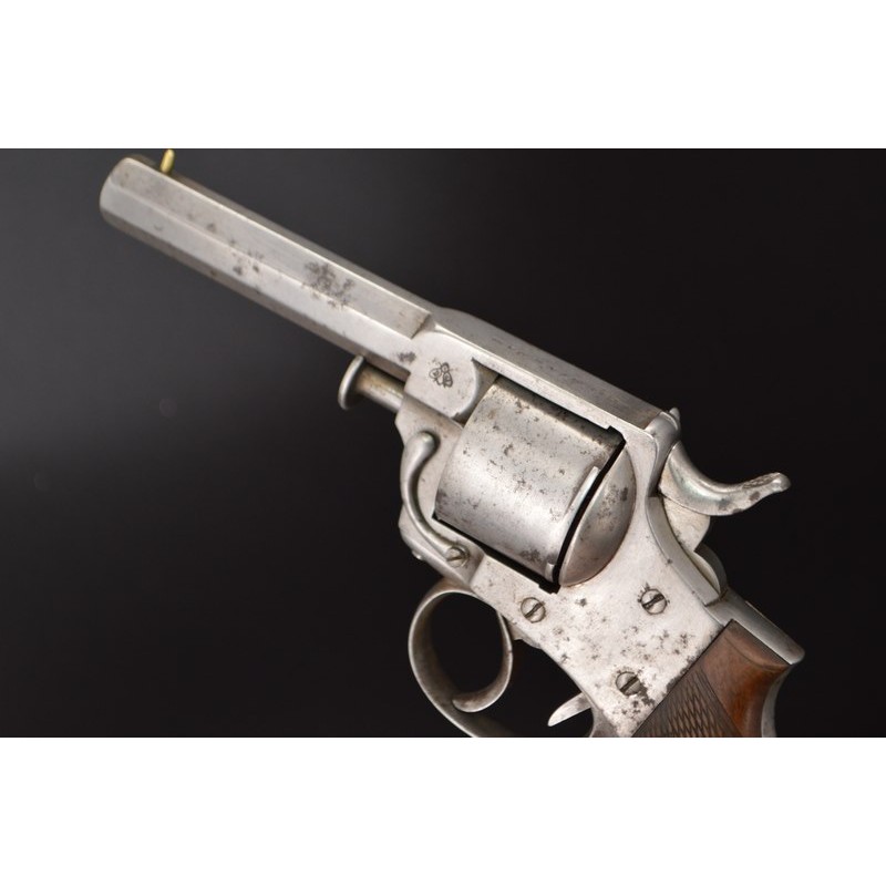 Armes de Poing REVOLVER DRESSE LALOUX + LORON + Manufacture Liège calibre 380 vers 1880 - Belgique XIXè {PRODUCT_REFERENCE} - 7