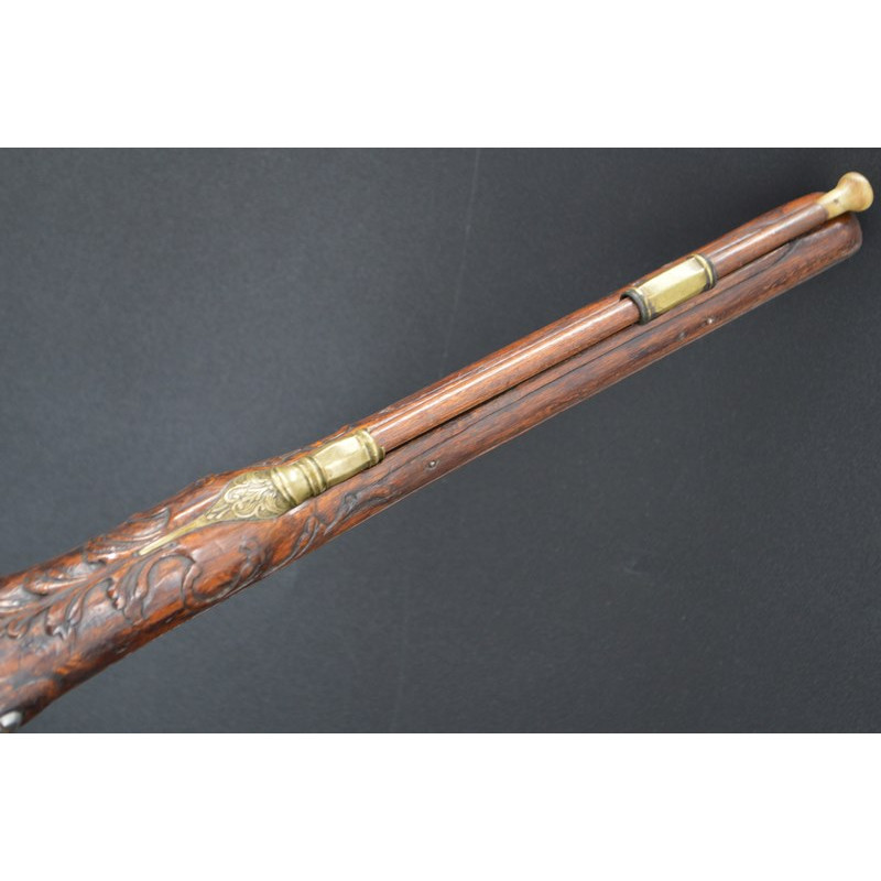 Handguns PAIRE DE LONGS PISTOLETS A SILEX PAR RENOIS VERS 1740 - France XVIIIe {PRODUCT_REFERENCE} - 11