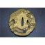 TSUBA en SENTOKU représentant un SERPENT - JAPON 19è