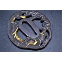 TSUBA EN SHAKUDO d'un...