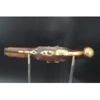 Armes de Poing PISTOLET DE VENNERIE à SILEX transformé PERCUSSION par LIECHERR, INCRUSTATIOON D'ARGENT {PRODUCT_REFERENCE} - 4