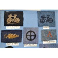 Militaria LOT INSIGNES TISSU 14 18 FRANCE PREMIERE GUERRE MONDIALE {PRODUCT_REFERENCE} - 3