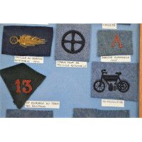 Militaria LOT INSIGNES TISSU 14 18 FRANCE PREMIERE GUERRE MONDIALE {PRODUCT_REFERENCE} - 4