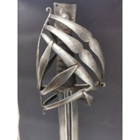 Armes Blanches FORTE EPEE DE CAVALERIE SCHIAVONE fin du 17è - France Ancienne Monarchie {PRODUCT_REFERENCE} - 1
