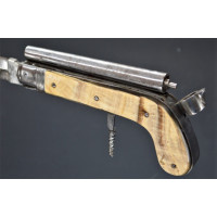 Coutellerie COUTEAU PISTOLET typique de LANGRES NOGENT à Percussion Calibre 9mm - FRANCE XIXè France {PRODUCT_REFERENCE} - 2