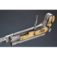 Coutellerie COUTEAU PISTOLET typique de LANGRES NOGENT à Percussion Calibre 9mm - FRANCE XIXè France {PRODUCT_REFERENCE} - 4