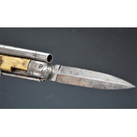 Coutellerie COUTEAU PISTOLET typique de LANGRES NOGENT à Percussion Calibre 9mm - FRANCE XIXè France {PRODUCT_REFERENCE} - 6