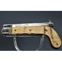 Coutellerie COUTEAU PISTOLET typique de LANGRES NOGENT à Percussion Calibre 9mm - FRANCE XIXè France {PRODUCT_REFERENCE} - 7