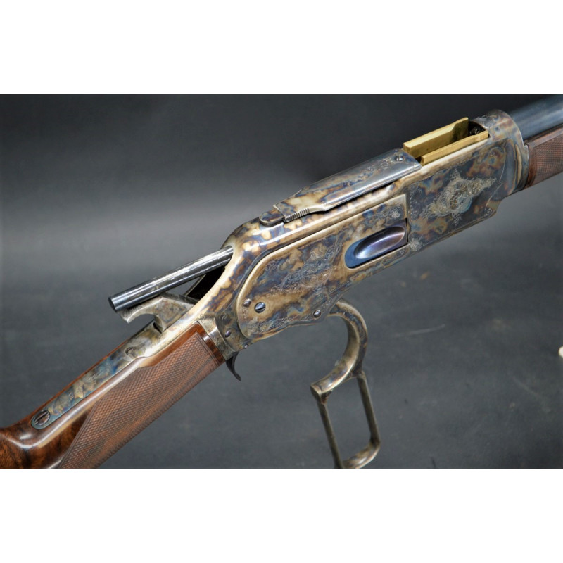 Armes Longues CARABINE DE LUXE WINCHESTER 1876 Calibre 45.60 WCF de 1879 avec Certificat Winchester - US XIXè {PRODUCT_REFERENCE