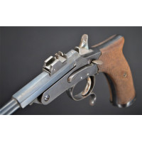 Handguns Long PISTOLET DE TIR SALON à Pédale et éjecteur CALIBRE 22 court -  Belgique 19è {PRODUCT_REFERENCE} - 5