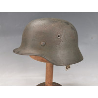 Militaria CASQUE ALLEMAND LUFTWAFFE MODELE 40 CAMOUFLAGE FELDGRAU - Allemagne seconde guerre mondiale {PRODUCT_REFERENCE} - 2