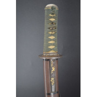 Arts & Armes du Japon TANTO JAPONAIS XVIIIè TADATSUNA 1716- 1789 3è Génération - Japon 18è {PRODUCT_REFERENCE} - 2