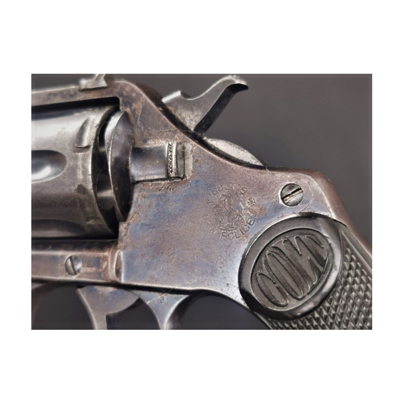 Handguns REVOLVER 1898 TARGET COLT NEW POLICE 6 POUCES Calibre 32 Smith & Wesson long de 1907 - US XIXè {PRODUCT_REFERENCE} - 7